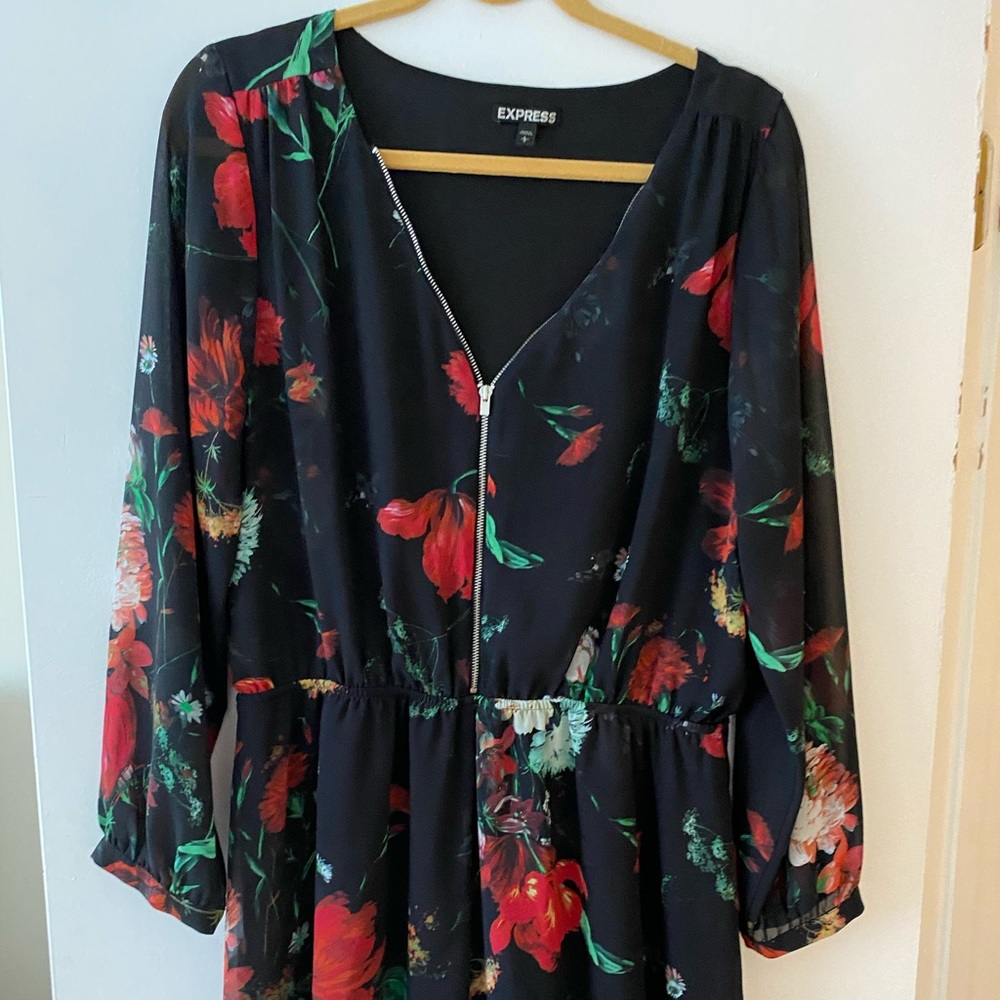 Long sleeved romper